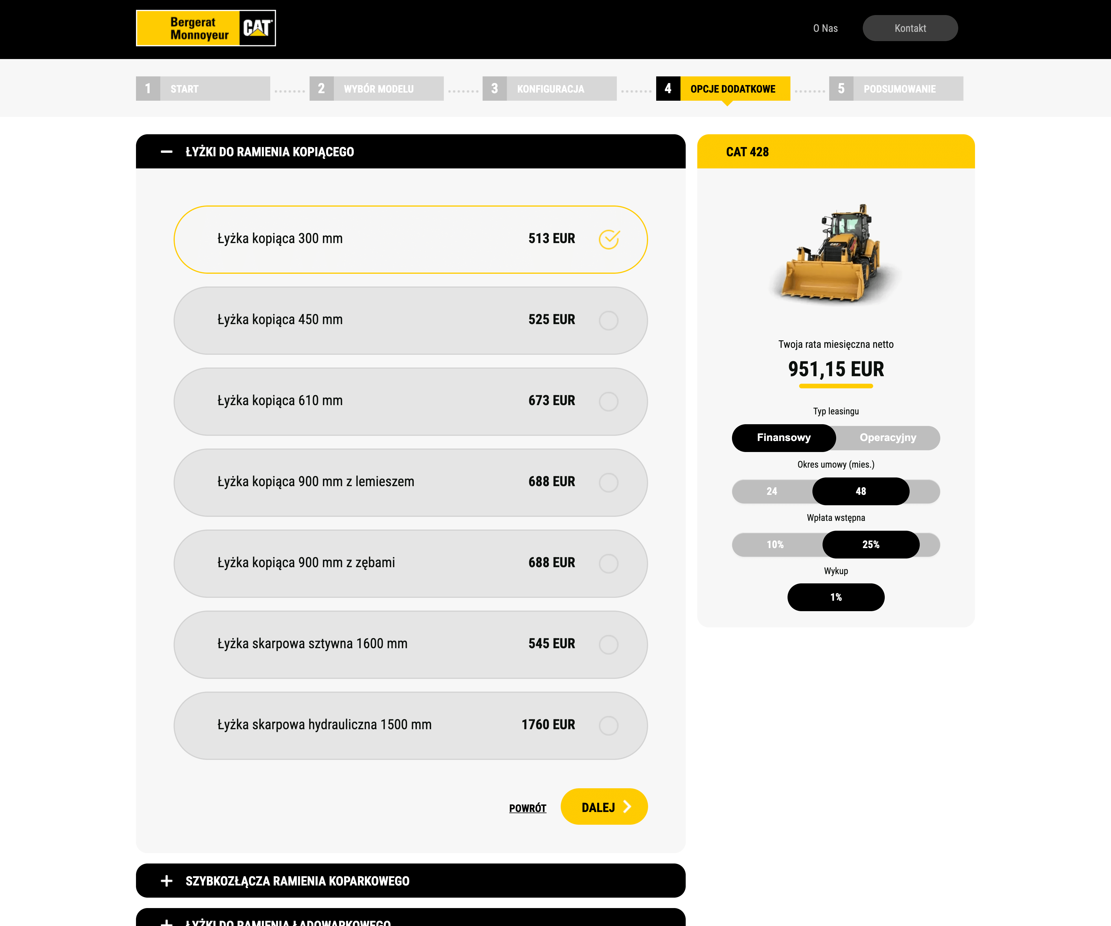 Selecting the Equipment