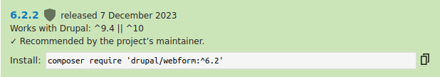 Forms in Drupal - Composer Command line