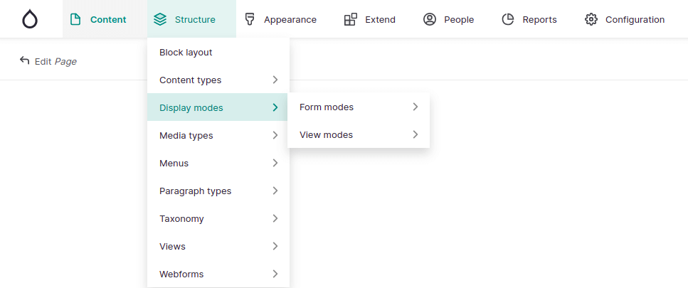 Drupal - moduł Toolbar Moduł Toolbar do Drupala