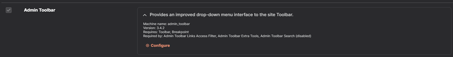 Module configuration How to configure the module?