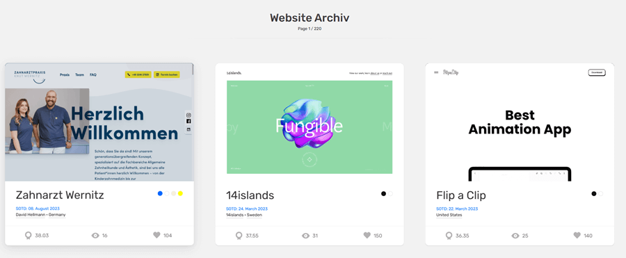 Witryna do inspiracji - best website gallery Best website gallery - strona do inspiracji