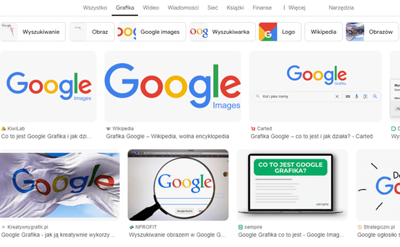 Google grafika