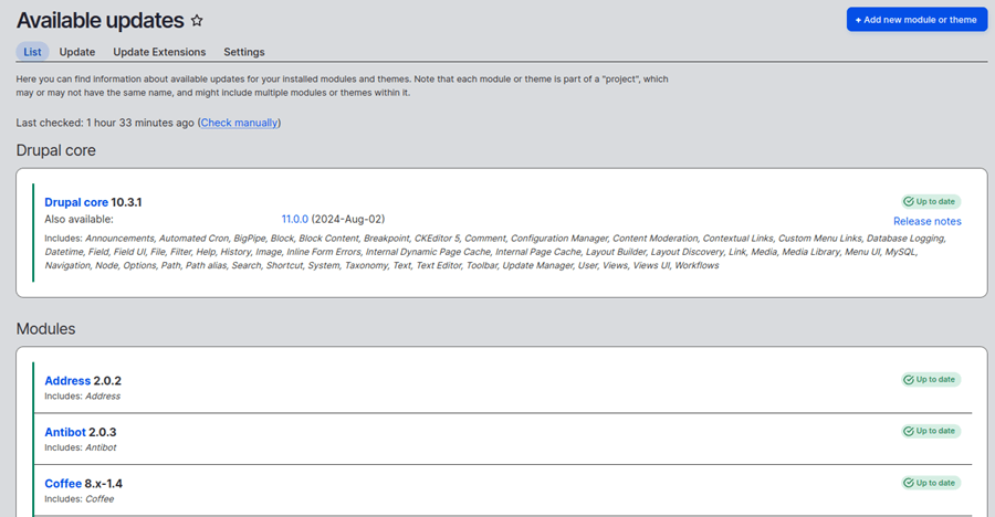 New feature - automatic updates Starshot automatic updates