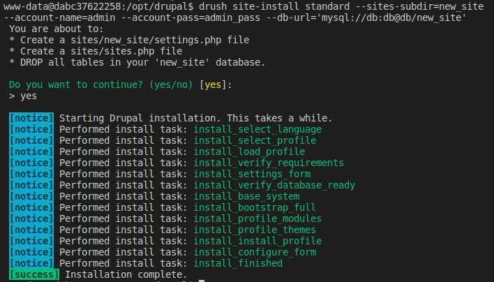 Konfiguracja multi-instalacji Drupal