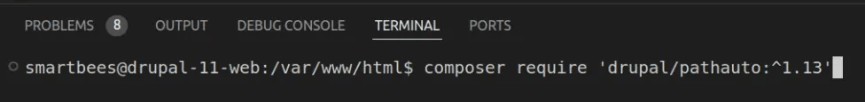 Composer - module installation Installing Drupal modules via Composer