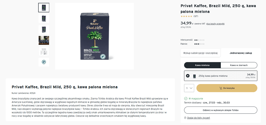 Pokazanie produktu Przedstawienie produktów