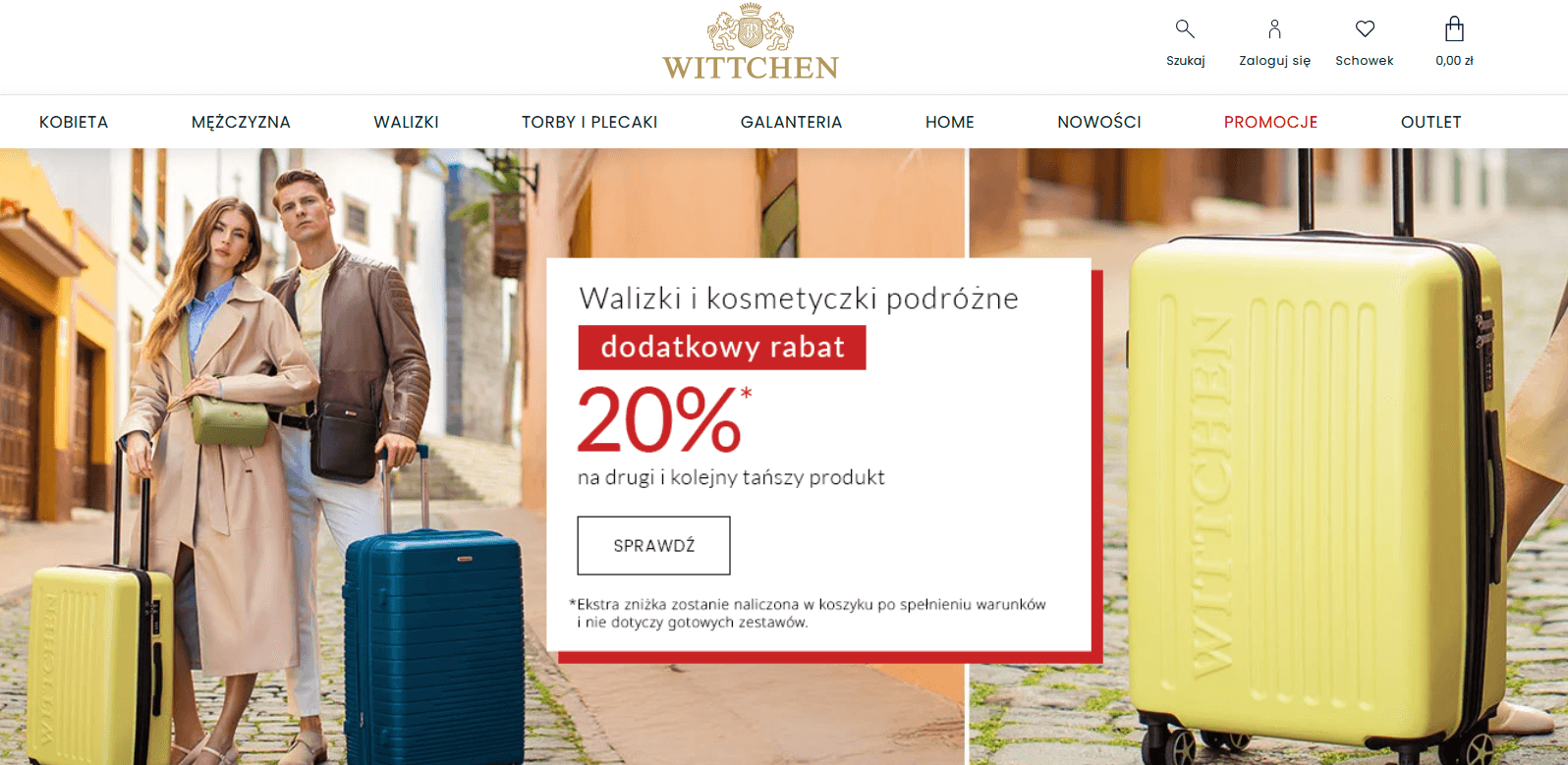 Strona główna - baner promocja Promocja pokazana na stronie głównej