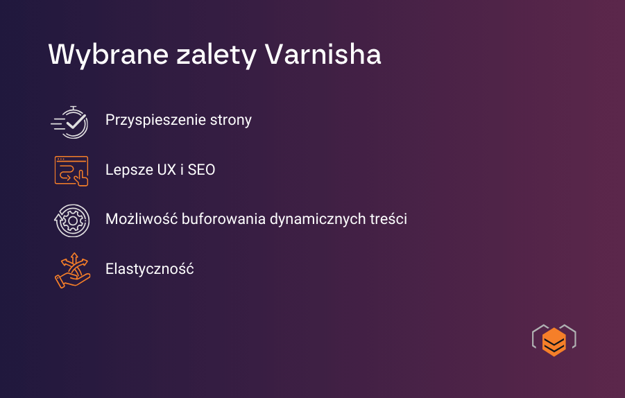 Varnish Cache - niektóre zalety Wybrane zalety Varnisha