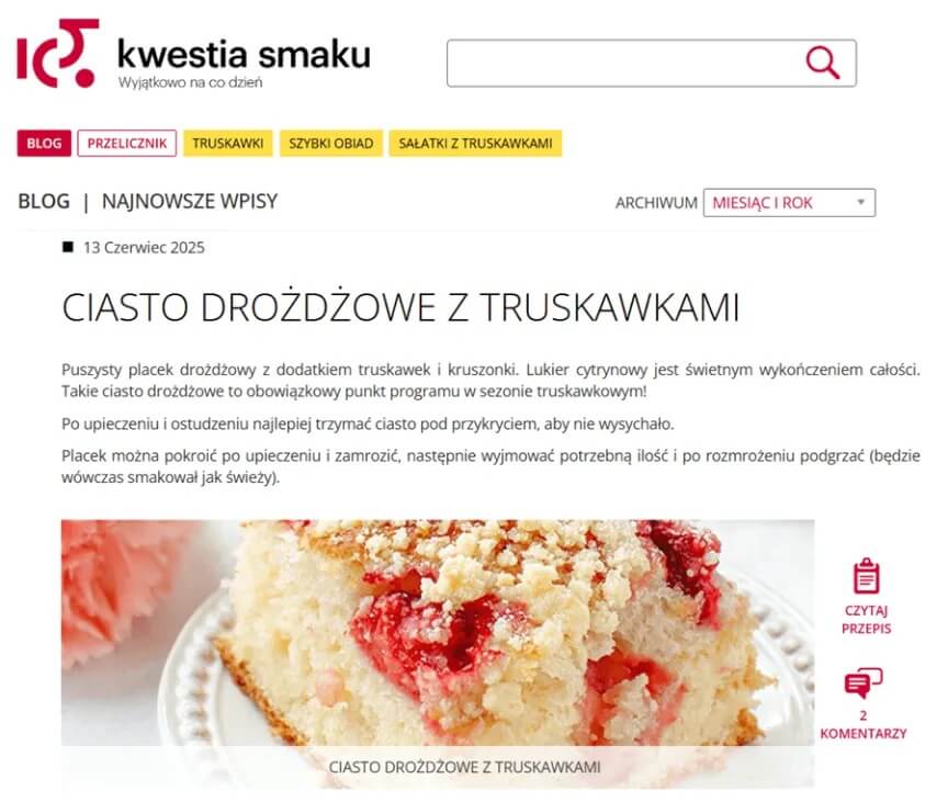 Kwestia smaku - Drupal blog Kwestia smaku - blog