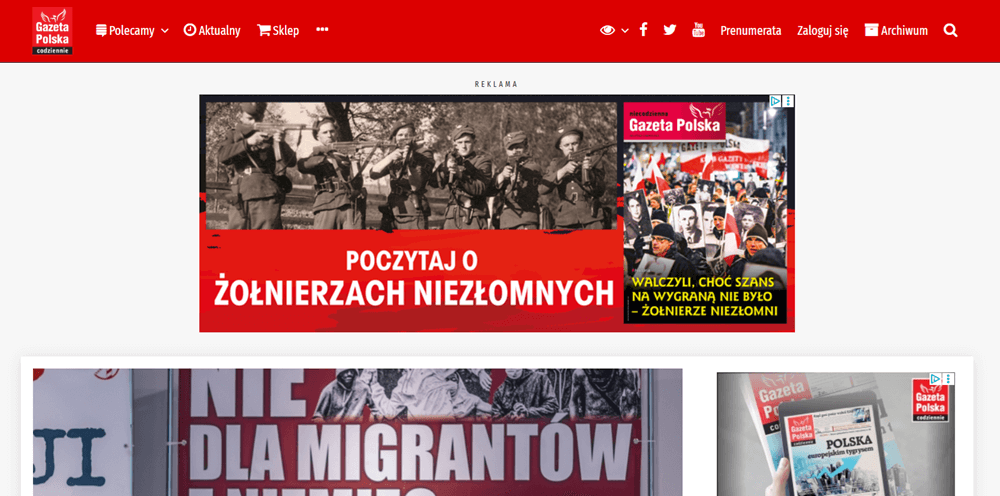 Przykład portalu informacyjnego Portal informacyjny na Drupalu