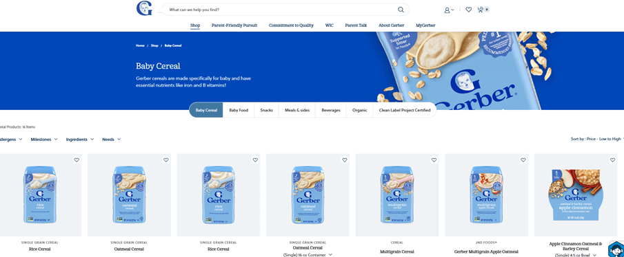 Sklep na Magento - Gerber Sklep Gerber na Magento