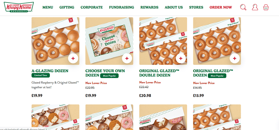 Sklep Magento - Krispy Kreme Krispy Kreme sklep na Magento