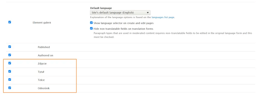 Translations in the Paragraphs module Translations for paragraphs