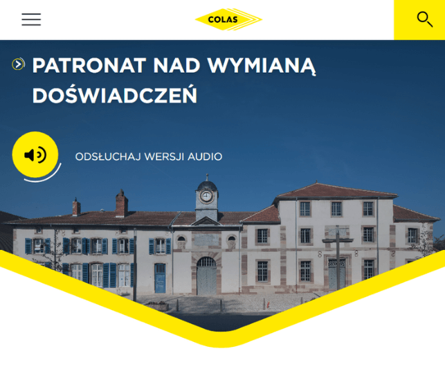 Szczegóły rozwiązania Colas - czytnik treści