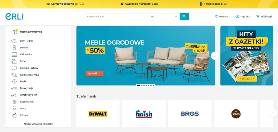 Marketplace ERLI Platforma ERLI