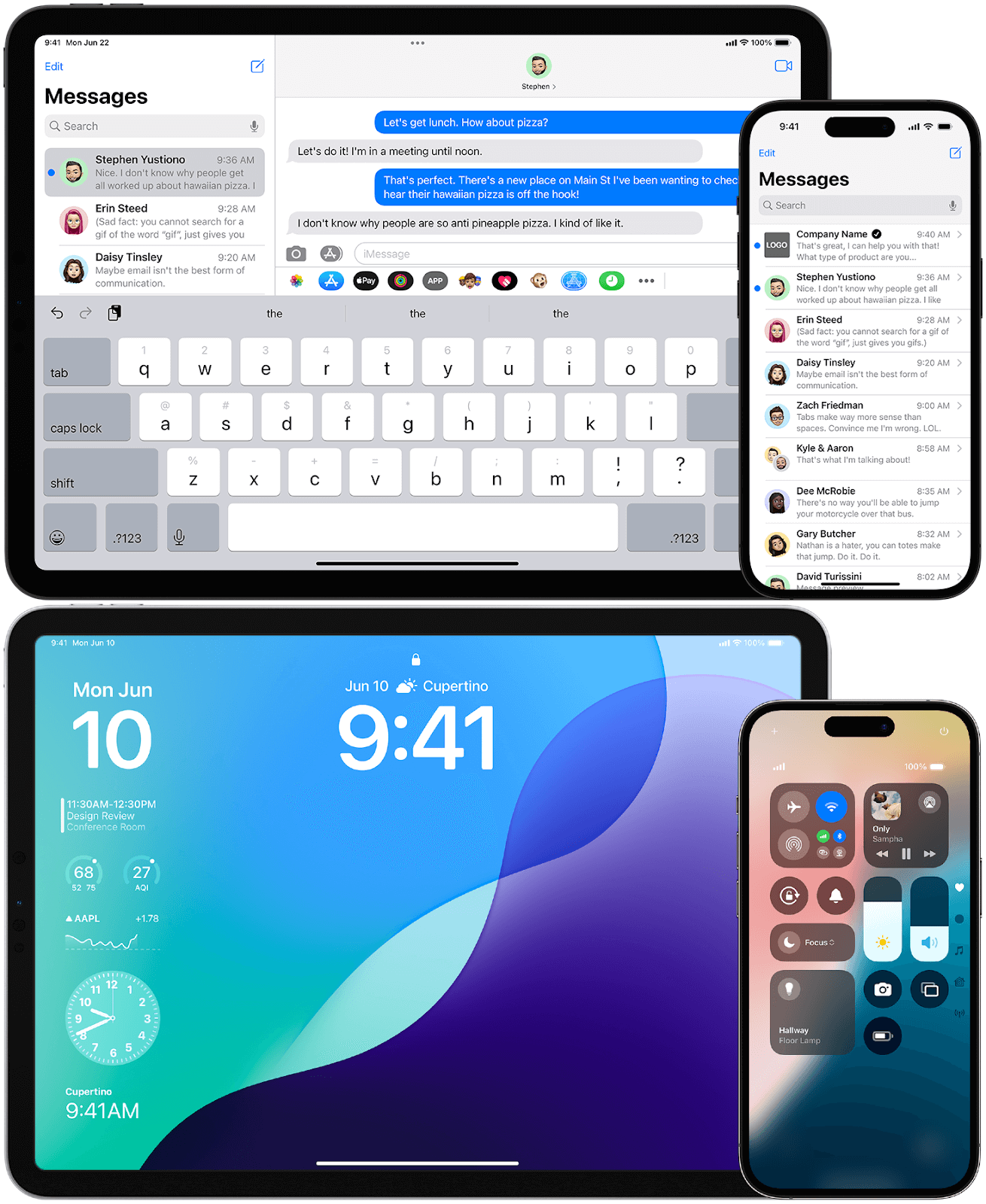 Jak wygląda interfejs użytkownika Apple