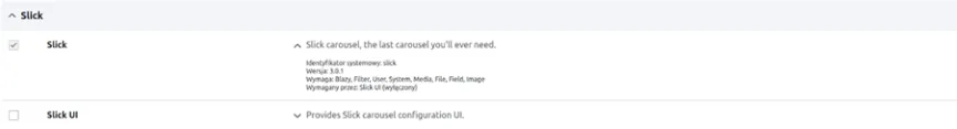 Additional module in Drupal - Slick Carousel Slick Carousel module in Drupal CMS