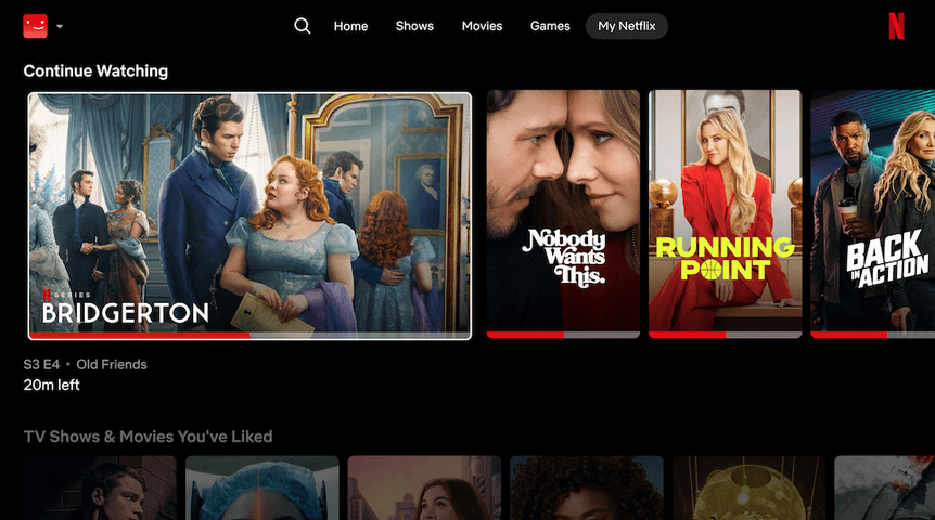 Kolory wykorzystywane na Netflixie