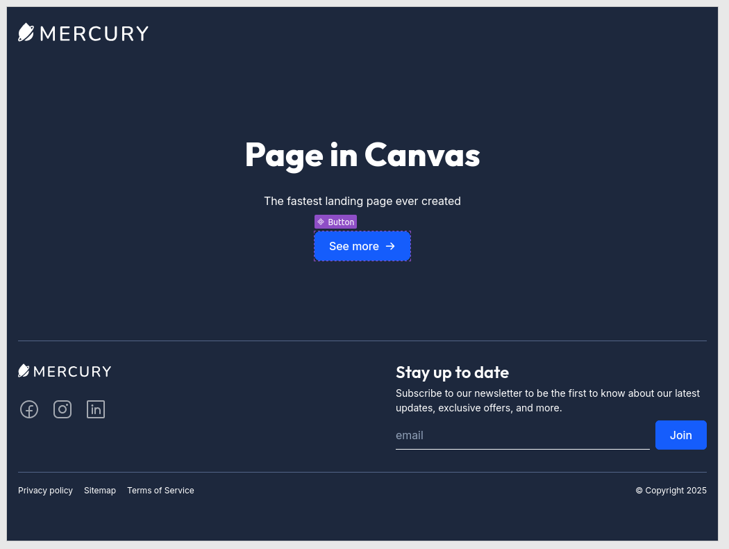 Content modification in Drupal Canvas