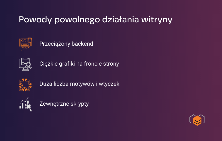 Zbyt wolna strona internetowa – powody