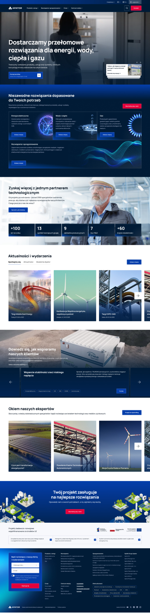 Efekty projektu Apator Poznaj efekty projektu