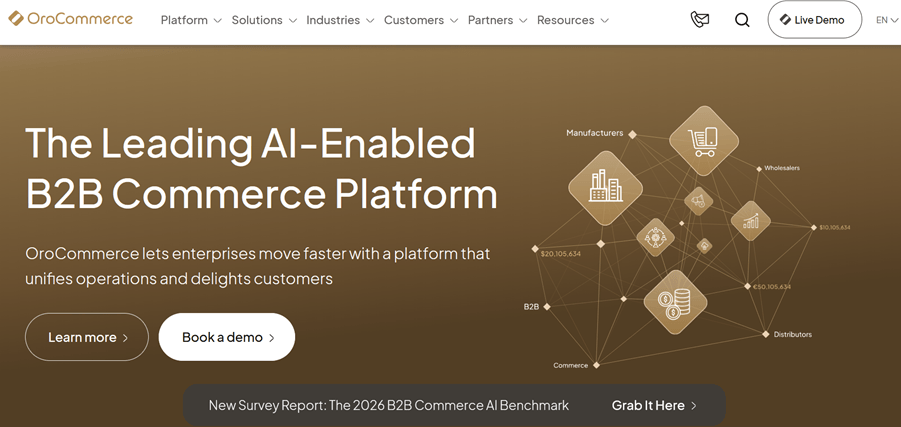 Platforma B2B OroCommerce