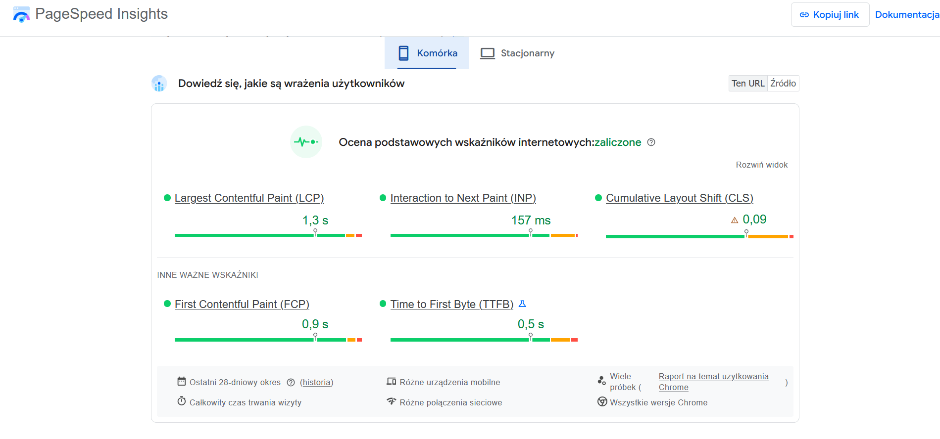Page Speed Insights