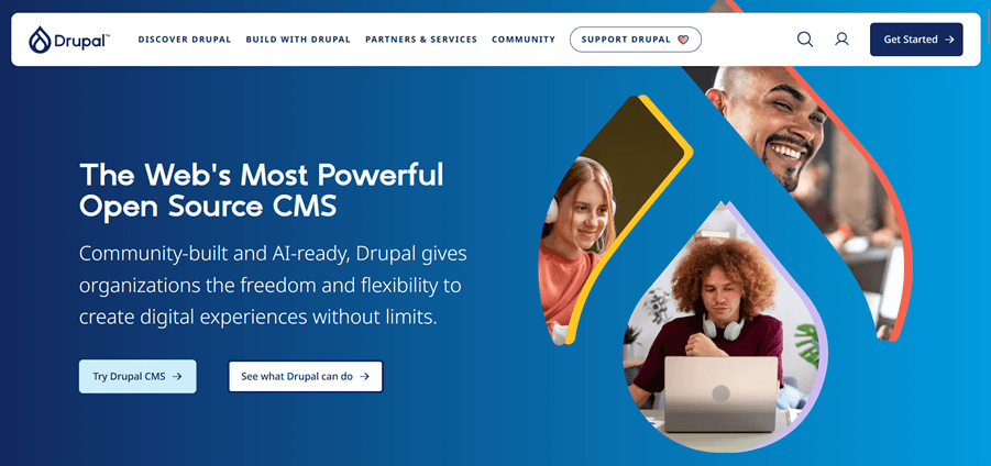 Drupal dla dużych stron internetowych