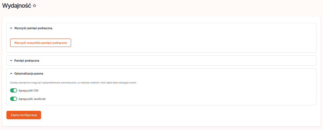 Włączanie agregacji plików