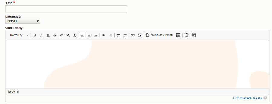 CKEditor in Drupal 8 CKEditor in Drupal 8