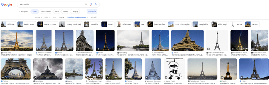 Stock zdjęć Google Grafika