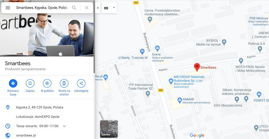 Single page application - przykład Google Single page application - Google