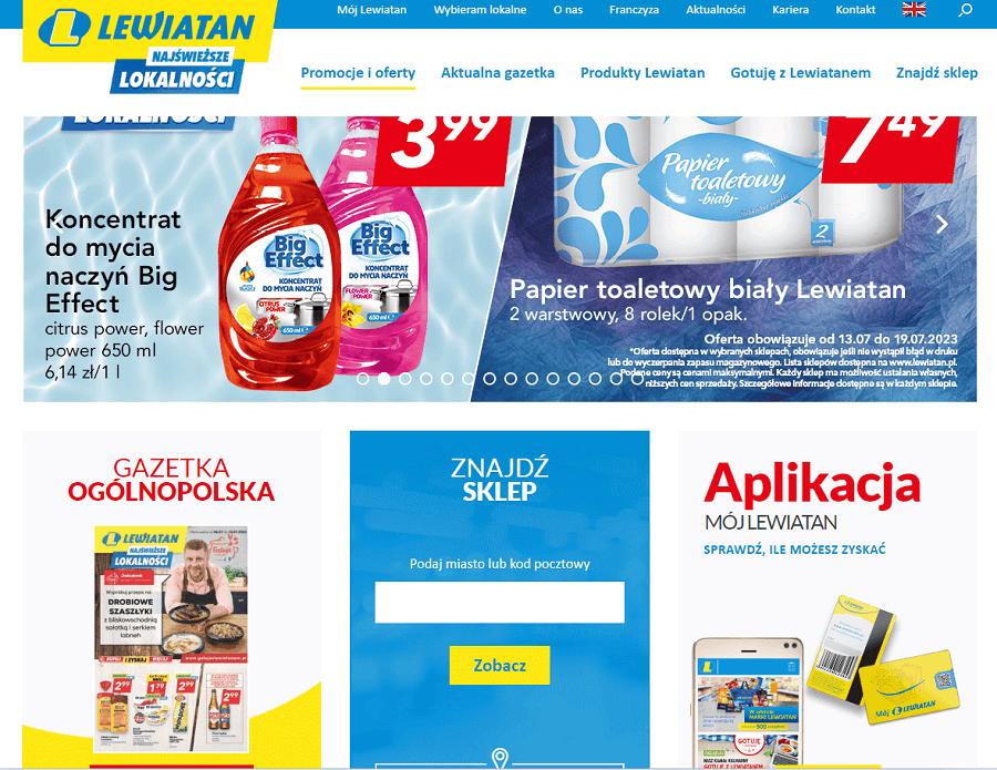 Lewiatan's Drupal-based website Lewiatan's website on Drupal