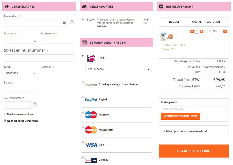 One step checkout - przykład nr 3 One step checkout - przykład nr 3