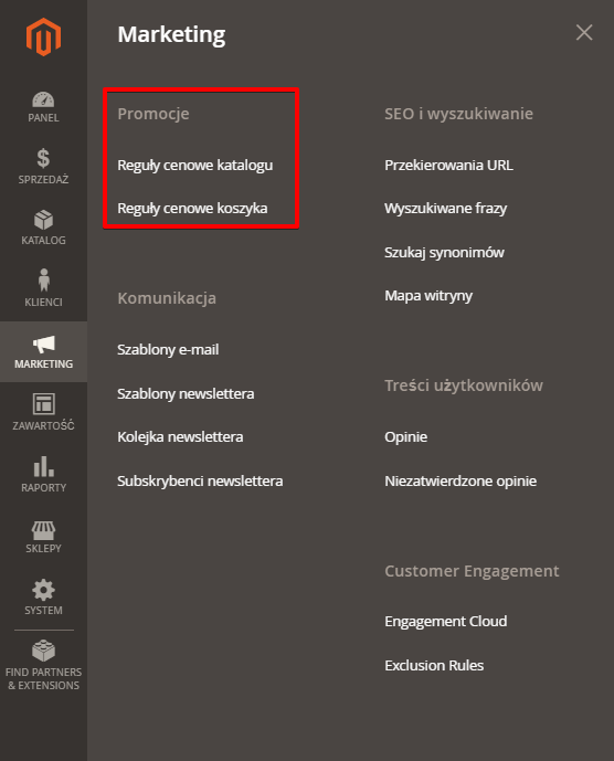 Jak ustalić reguły cenowe w Magento 2? Ustalanie reguł cenowych w Magento 2