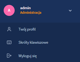 Rozwinięte menu Shopware 6 Dodatkowe opcje menu Shopware 6