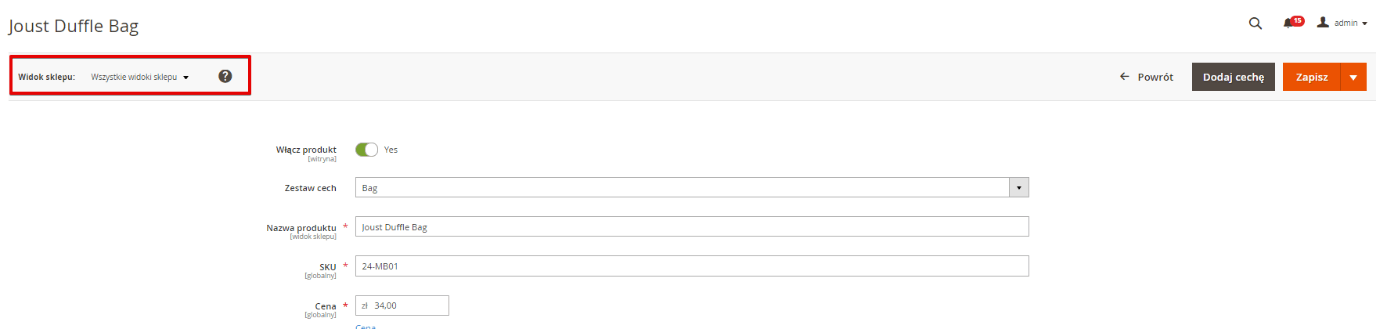 Dodawanie tłumaczeń informacji produktowych w Magento Tłumaczenie informacji produktowych w sklepie Magento