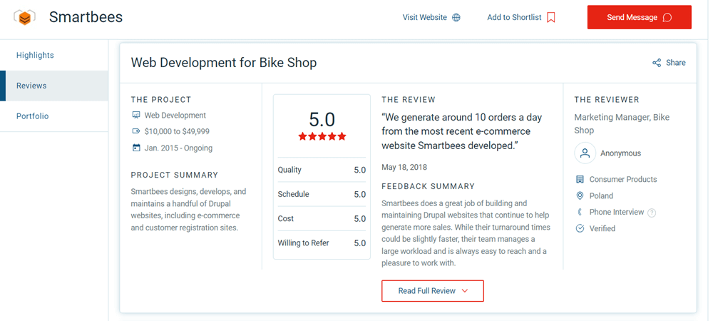 Portal Clutch - źródło opinii na temat firm Recenzje w Clutch