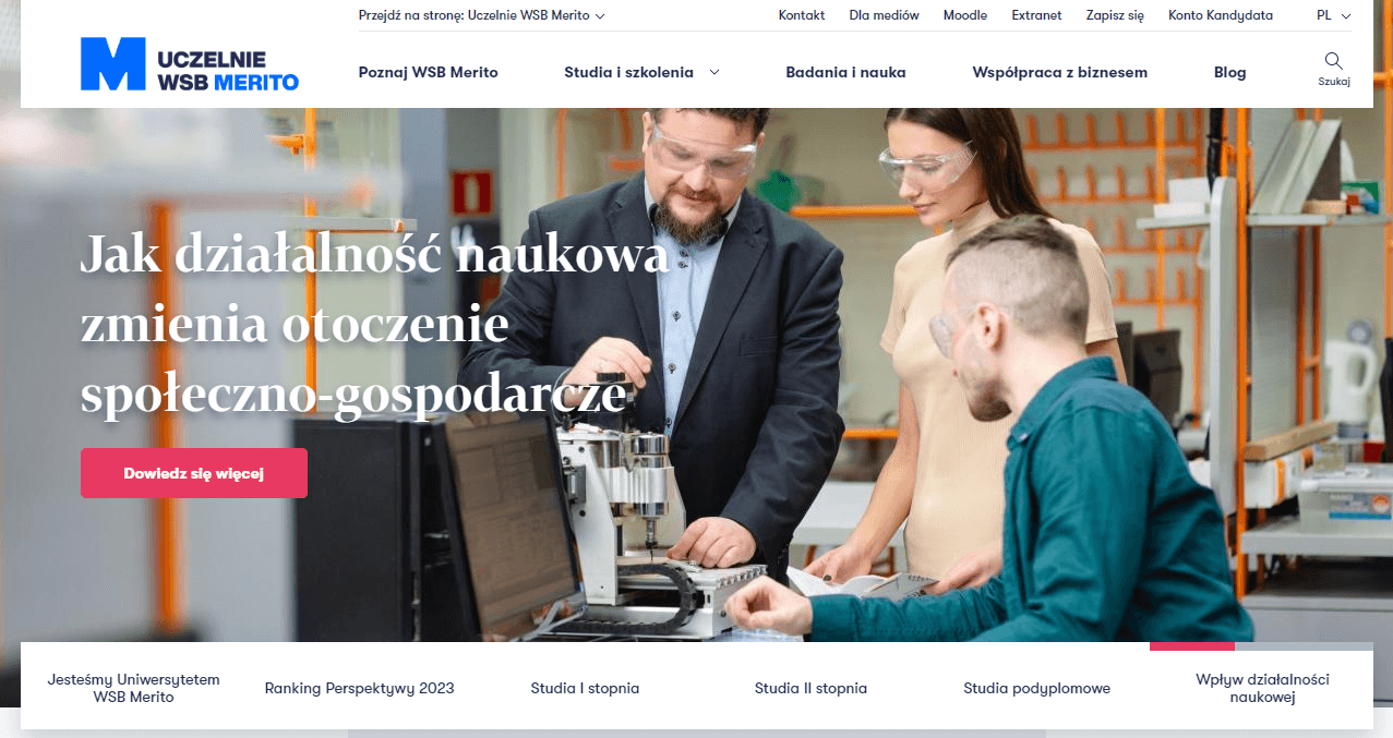 Strona główna Merito Strona Merito na Drupalu