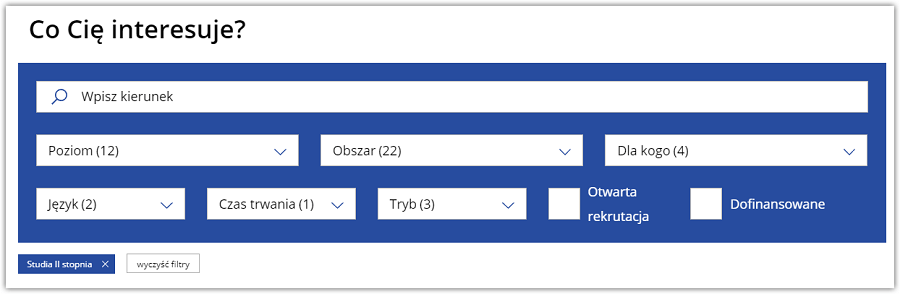 Strona w Drupalu - wyszukiwarka Wyszukiwarka na stronie w Drupalu