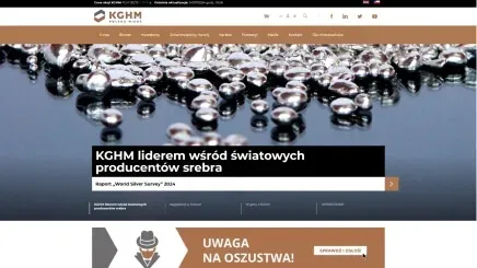 KGHM website