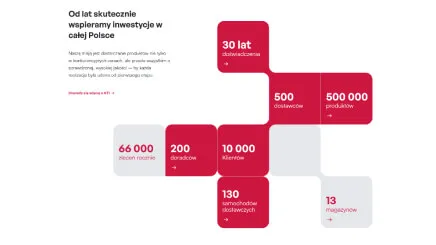Wdrożenie nowej strony internetowej firmy HTI
