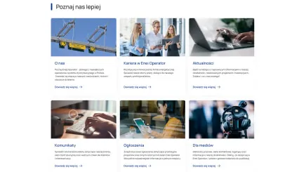 Enea Operator - new website New website for Enea Operator