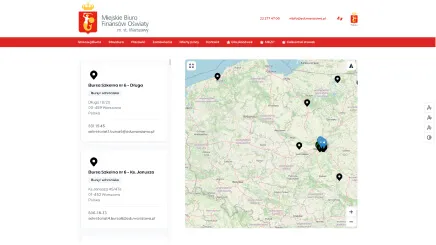 New MBFO website - desktop