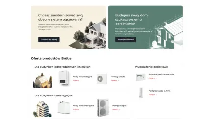 BRÖTJE – redesigned website view BRÖTJE website after the redesign