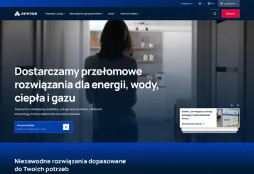 Apator Group - a new corporate website A new website for Apator Group