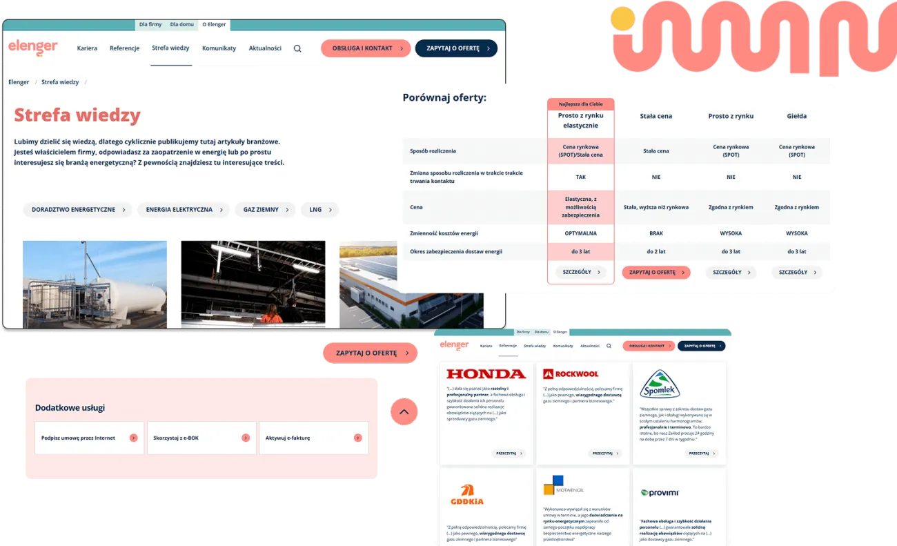 Cel projektu Elenger