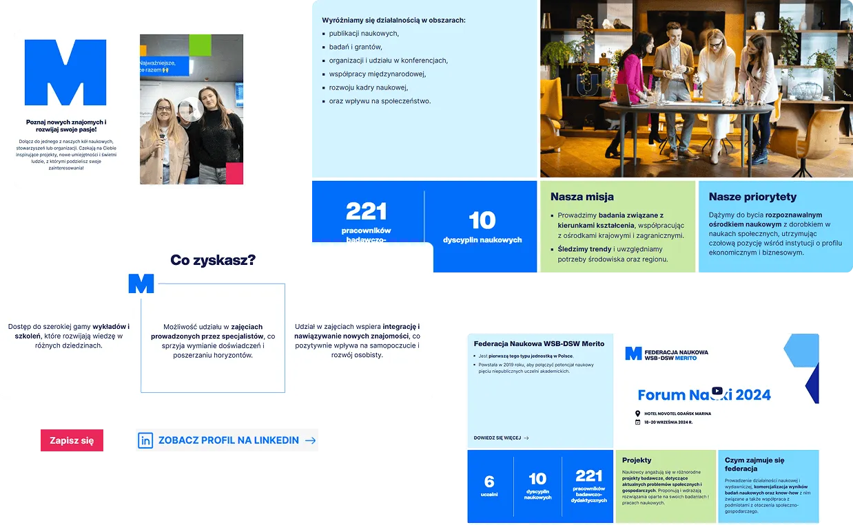 WSB Merito Universities - the goal WSB Merito - the project's goal