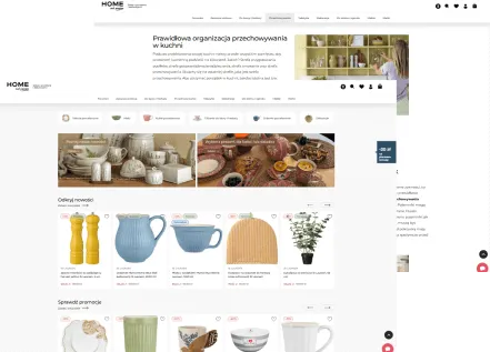 Projekt nowego sklepu Home & Passion