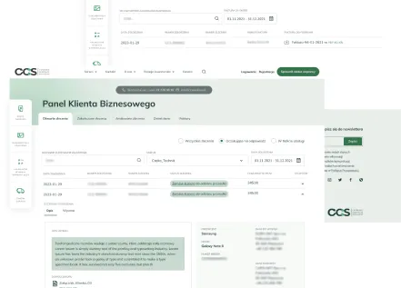 Wygodny panel do obsługi klienta